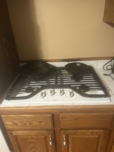 Whirlpool Countertop Range white