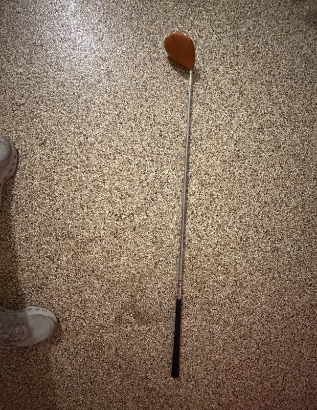 Momentus Golf Power Hitter 1-Wood Driver 460cc 275g Right-Handed Silver/Orange