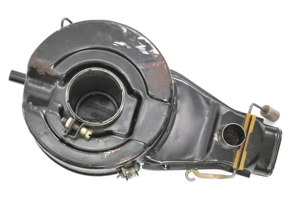 Entrada de purificador de ar 1966 VW Beetle Bug banho de óleo refrigerado a ar 1300cc. 113 129 613 E - Imagem 3 de 4
