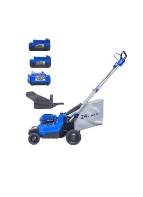 Kobalt 24-volt, 16-in Push Battery Walk Mower with (2) 4 Ah Battery Included