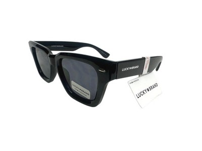NWT Unisex Sunglasses Lucky Brand LB58289 5B Black/Black $80.00
