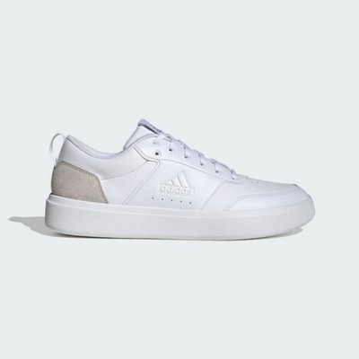 Adidas Park ST Men's Size 10.5 White Silver Metallic Low Top Sneakers New in Box