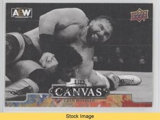 2023 Upper Deck AEW All Elite Wrestling UD Canvas Black Cash Wheeler READ 1d0j
