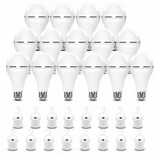Gmox Rechargeable Emergency Led Light Bulb E26e27a21 Battery Backup Bulb