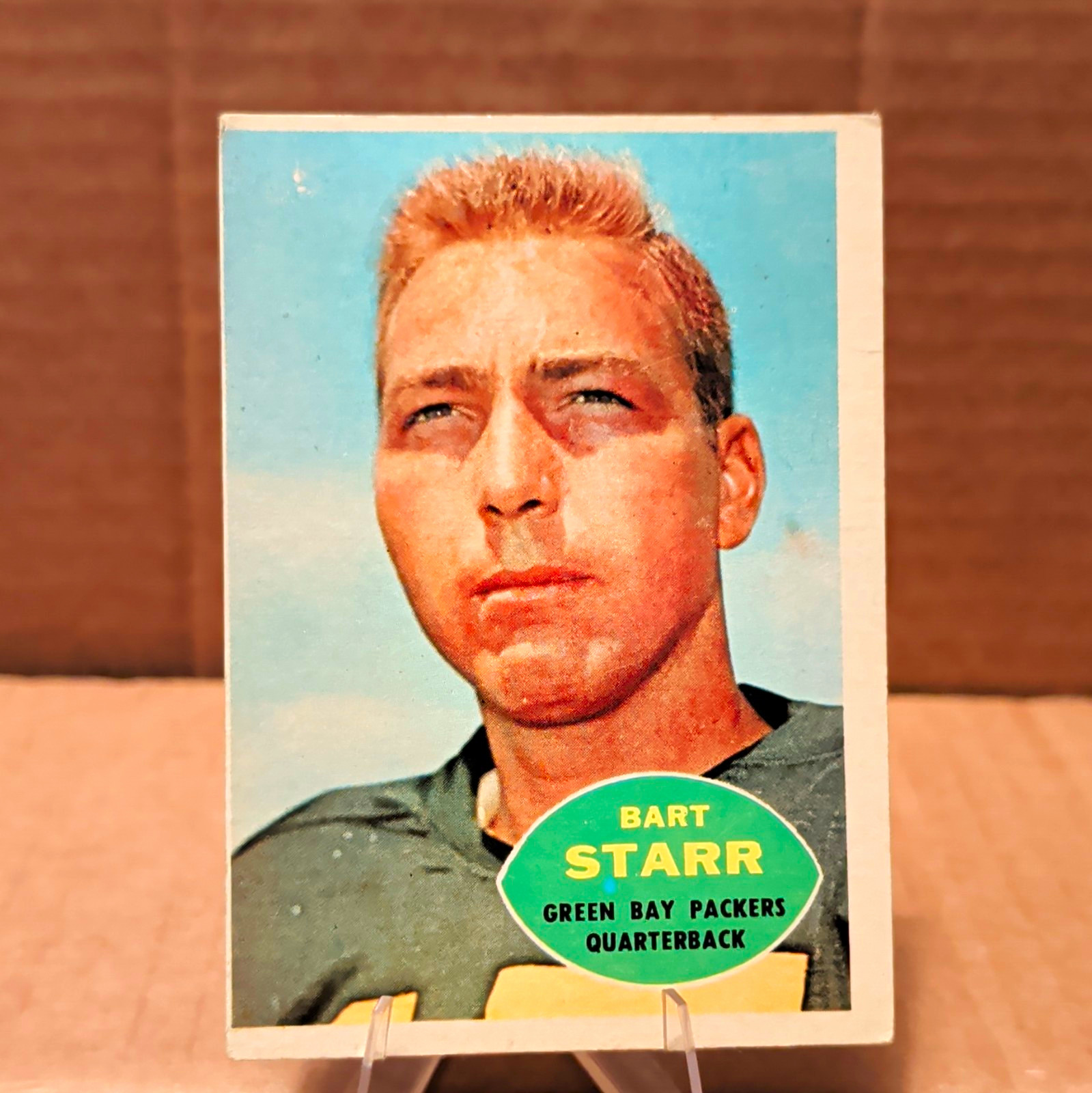 1960 Topps Bart Starr #51 Green Bay Packers NFL Trading Card