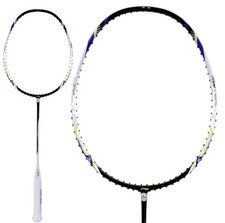 Li-Ning Halbertec Motor 4U Badminton Racket - White