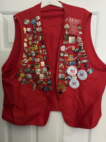 B.P.O. Elks Lodge Convention Pin Vest Rare Collectors Piece Memorabilia 120+
