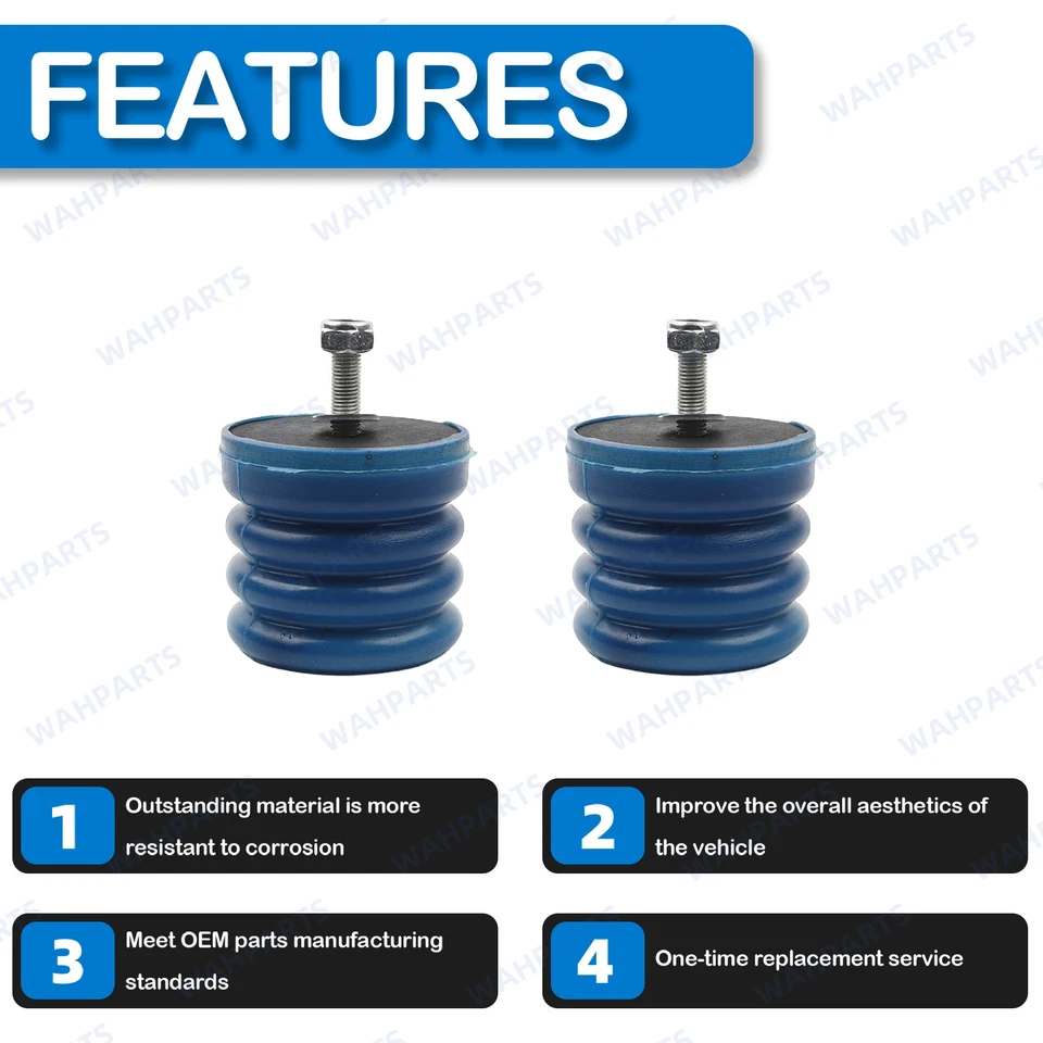 1 Pair For Tacoma Tundra 4Runner Air Suspension Helper Spring Set SSF-604-40 - Изображение 3 из 4