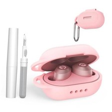 Soft Silicone Case for Raycon Everyday Classic Earbuds with Pink