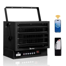 ZOKOP 7500W Electric Garage Fan-Forced Ceiling Wall Mounted Heater Remote Wifi