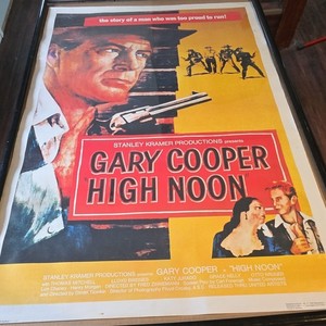 High Noon Movie Poster Stanley Kramer Productions AGI Germany