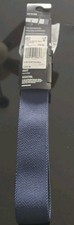 Adidas Three Stripes Tour Golf Belt Reversible Navy Blue / Heather Blue NEW