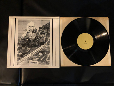 BLONDIE LP Quarters To Dollars 1978 USA (Black Cover)