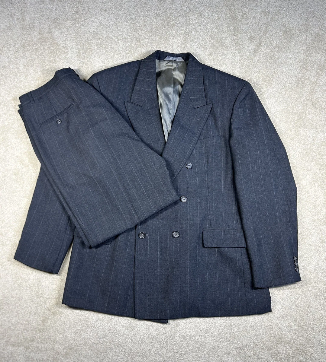 Double-Breasted Striped Suits & Blazers for Men for sale | eBay
