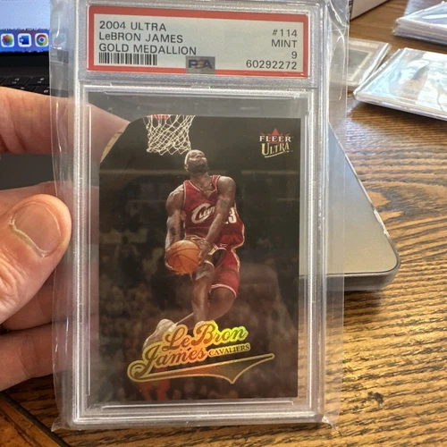 2004 Fleer Ultra LeBron James Gold Medallion PSA 9!! 🔥🔥🔥