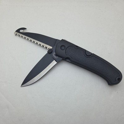 Ridge Runner 19 RR441 Serrated Grizzly Skinner Saw Lockback Knife 