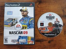 NASCAR PS2 Sports Game Lot, NASCAR Thunder 2004 + NASCAR 09, Tested Working