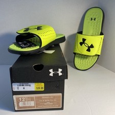Under Armour 3026023-302 UA Men IGNITE Pro Foam Slides Sandal Size 12 New