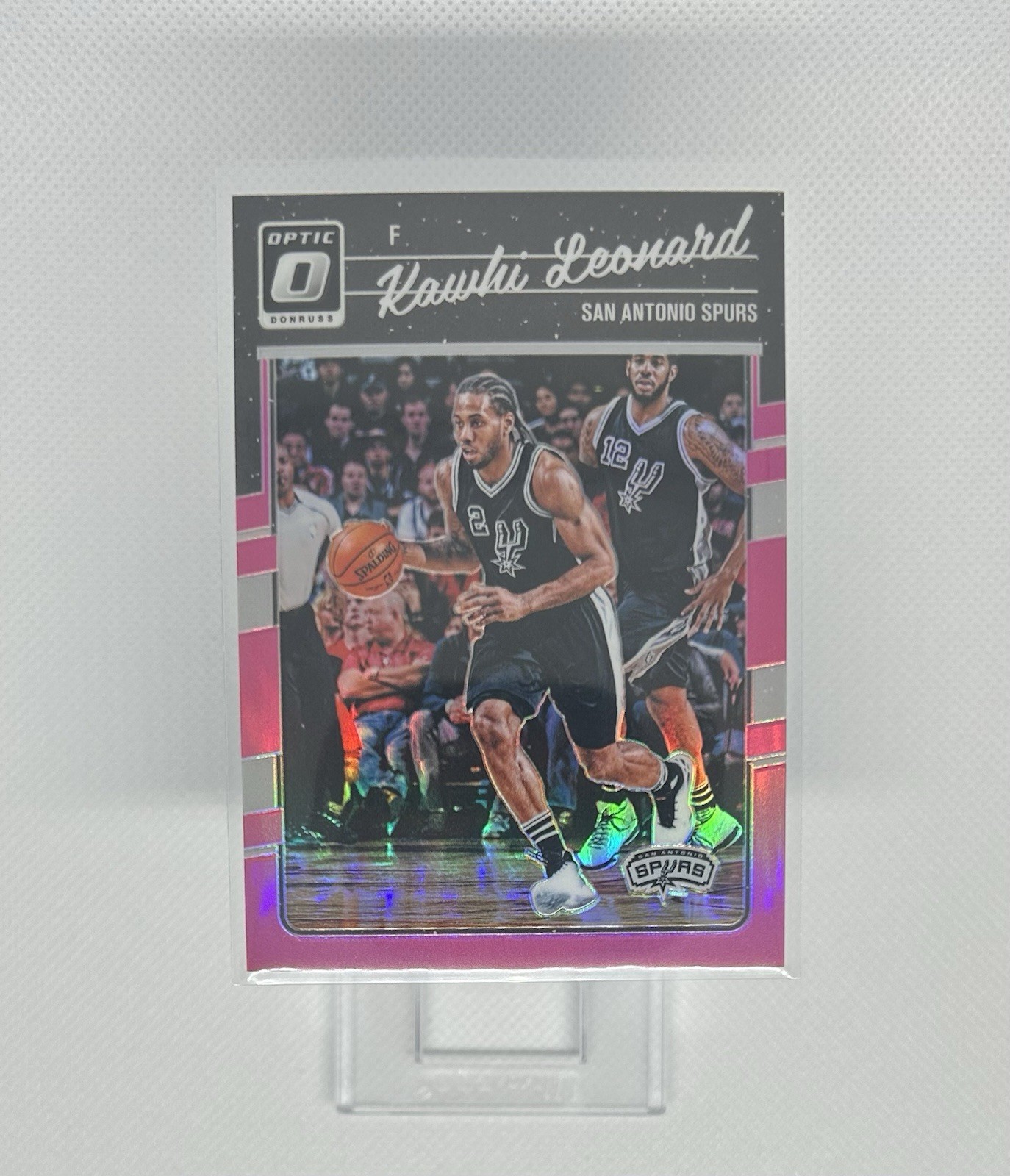 2016-17 Panini Donruss Optic - Kawhi Leonard - Pink Holo Prizm - SSP - /25
