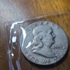 1953 Franklin Half Dollar 90% Silver US Coin Circulated Liberty Bell