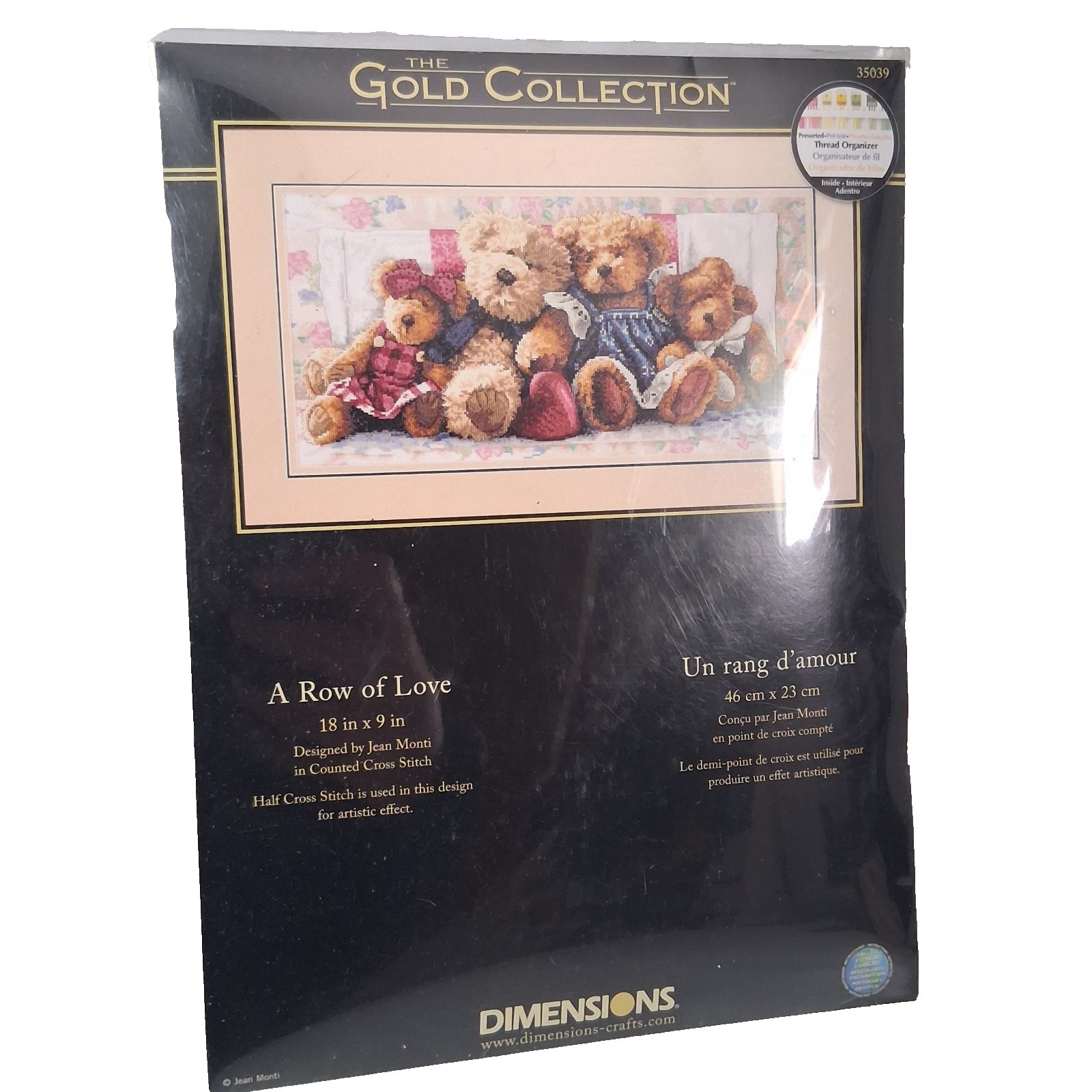 Kit 35039 A Row Of Love Teddy Bears Bear