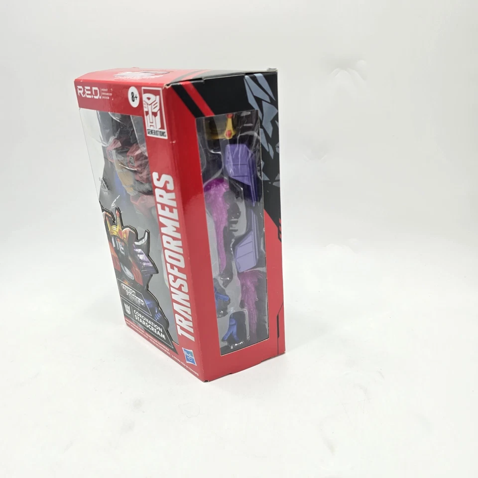 Transformers R.E.D Coronation Starscream NIB Robot Enhanced Design - Image 2 of 3