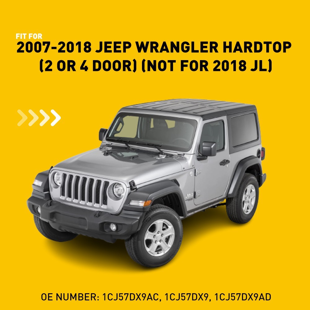 For 07-18 Jeep Wrangler Hardtop JK Freedom TargaTop Mounting Tab Screw Set of 2 thumbnail 10