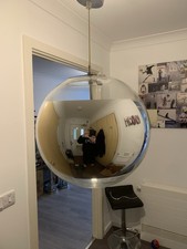 2 Large Rowan Smokey Grey  Glass Pendant Lamp Shades With Fittings