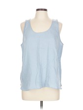 Haven Well Within Women Blue Sleeveless Blouse L