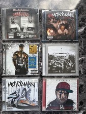 6 Hip Hop CDs 2xMethodman , Big Fish , 50 Cen...