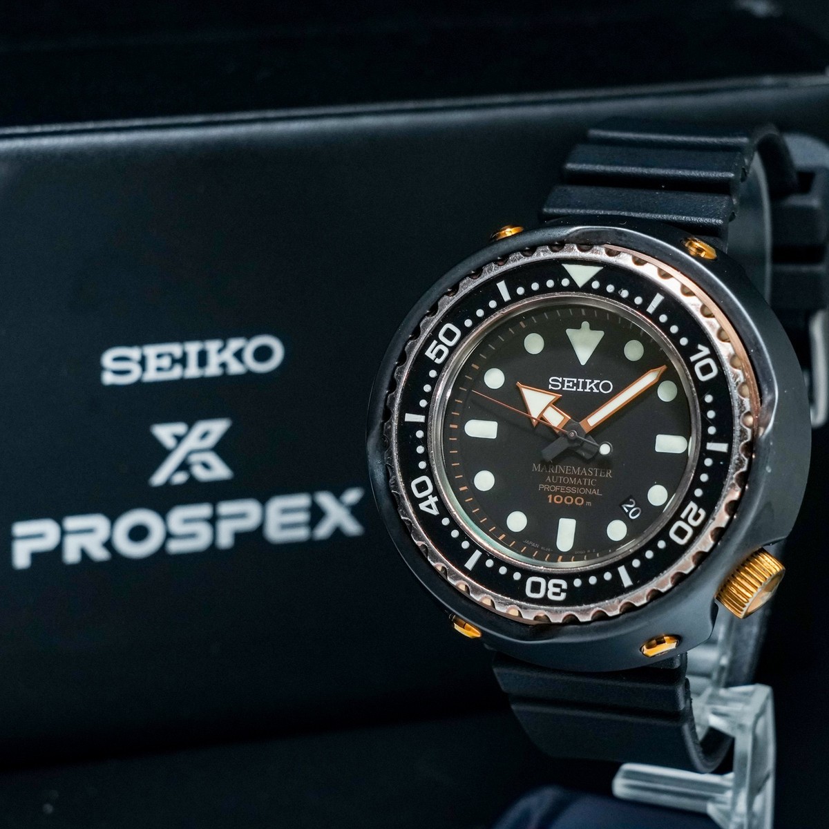 BOXED[N-MINT] SEIKO 8L35-00H0 Marinemaster Emperor Tuna SBDX014