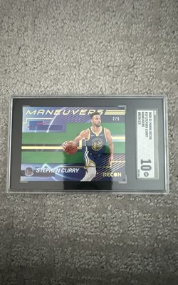 2020-21 Panini Recon - Maneuvers Stephen Curry #19 Green /5