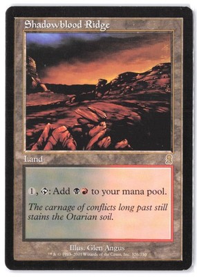 Shadowblood Ridge 326 MTG ODY LP