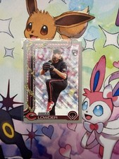 2025 Topps Holiday Rhett Lowder #H104 Silver Glitter Parallel