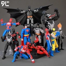Superman Batman Action Figure LUCKY13 T13 Titan13 Hero Multi-Jointed Poseable Mo
