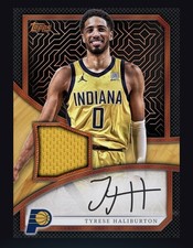 2025 Topps NBA Reverence Bronze Autograph Relic-TYRES HALIBURTON(NBA DigitaICard