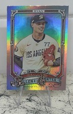2025 Topps Allen & Ginter #226 River Ryan (RC) Silver Portrait Parallel - Dodger