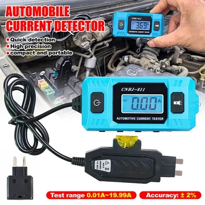 Car Fuse Tester Electrical Circuit Tester Automotive Fuse Current Detector Tool