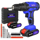 21V Cordless Drill Set Electric Screwdriver Combi Driver High Power DIY NEW UK