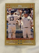 Alex Rodriguez, Jason Giambi 2007 Topps GOLD #650~mint Condition~free Shipping