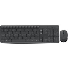 LOGITECH MK235 Pack Clavier Souris sans Fil - AZERTY - Récepteur USB (920-007907