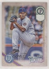 2018 Topps Gypsy Queen Missing Nameplate Jeurys Familia #177 n2m