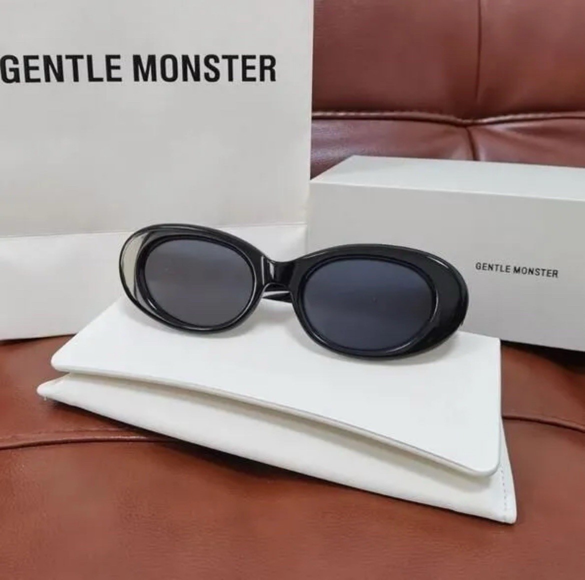 ジェントルモンスター EVE BOLD サングラス ブラック 黒 美品 GENTLE