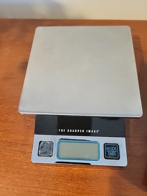 SHARPER IMAGE Precision Digital Scale-WORKS! Max Weight 11 LBS