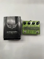 SolidGoldFX Electroman Analog Delay Echo Electro Man Guitar Effect Pedal + Box