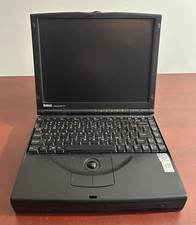 DELL LATITUDE XPi CD M166ST Windows 95 Intel Pentium MMX Vintage Laptop *READ*