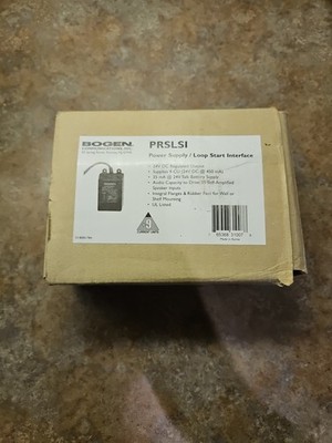 Bogen PRSLSI 24V DC AC Power Supply