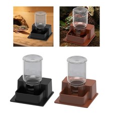 Automatic Reptile Water Dispenser Drinking Tool Reusable Decorative Feeding