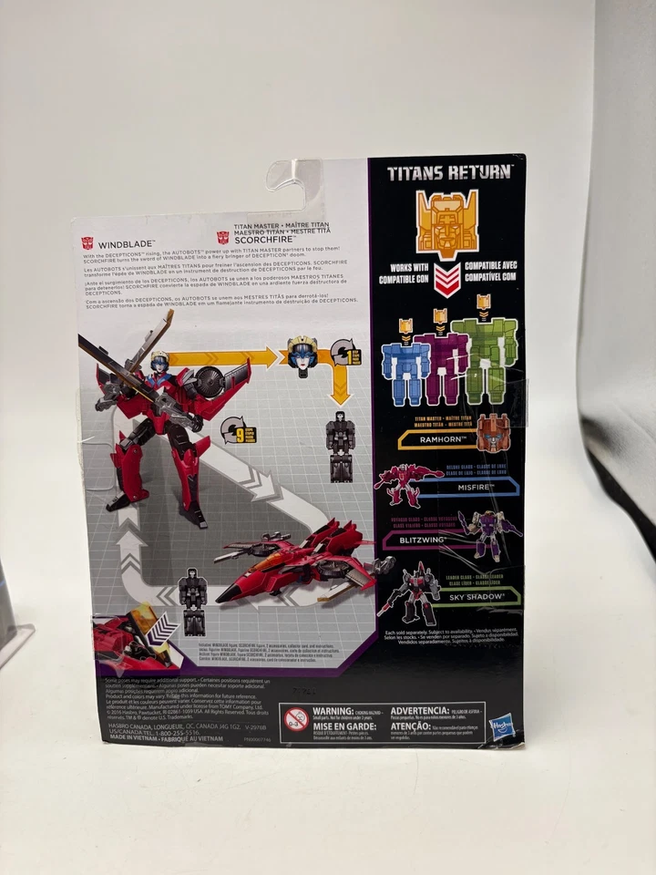 Scorchfire & Windblade Transformers Titans Return Hasbro NEW - Image 2 of 4
