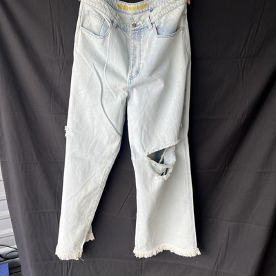 Drew House ultra wide leg jean Size 26   B39